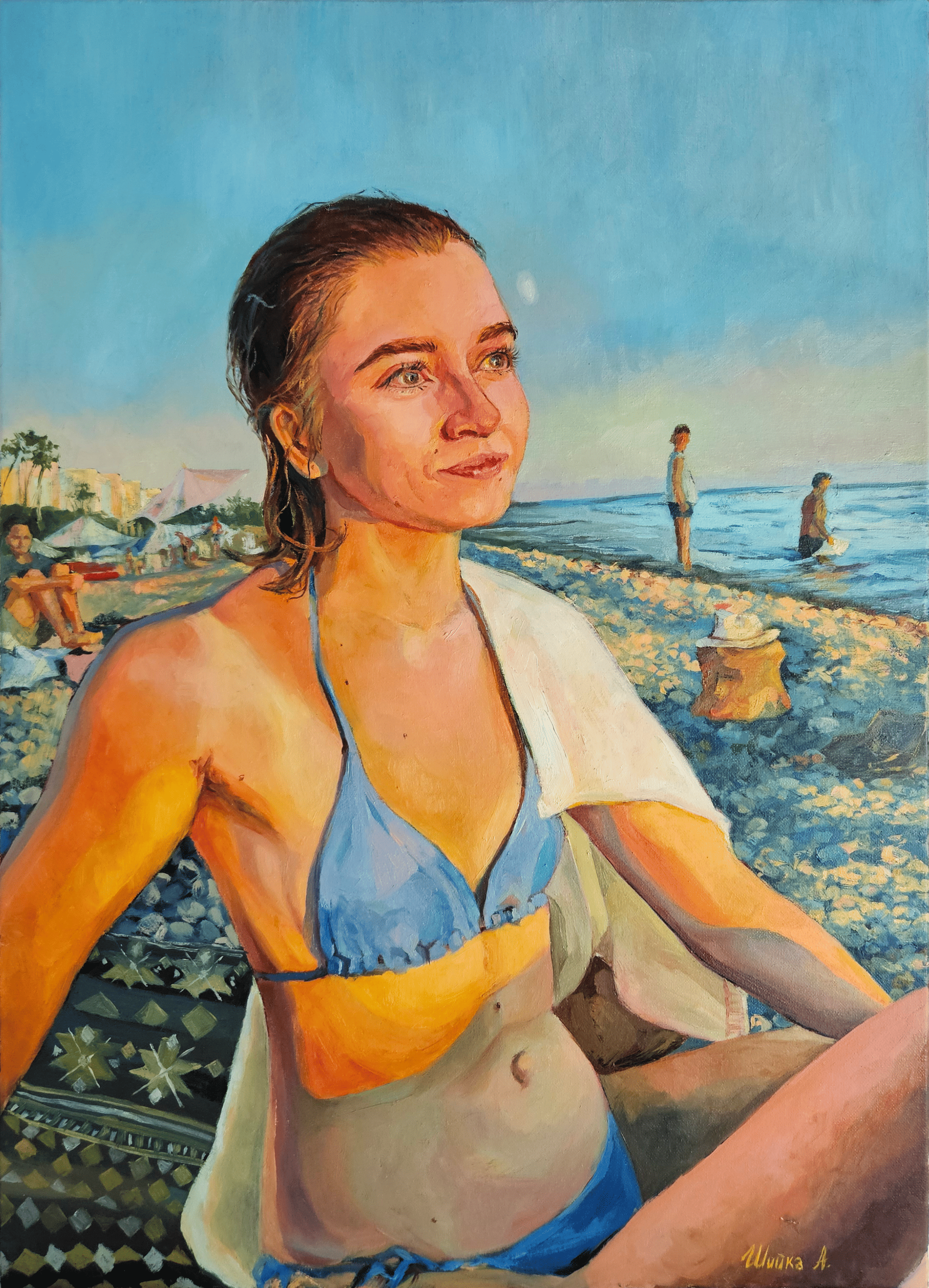 В лучах солнца