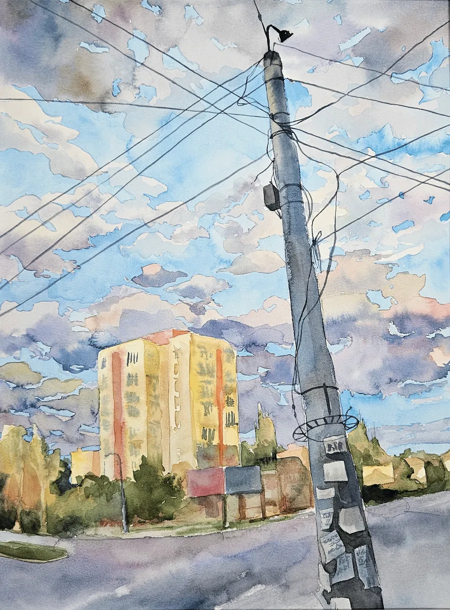 Городская радуга